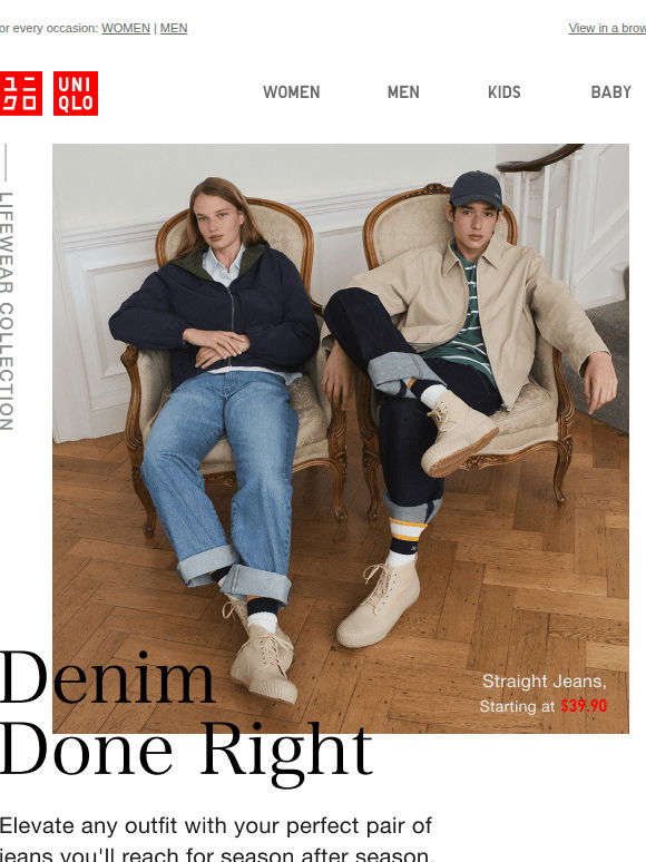 It's all in the JEANS