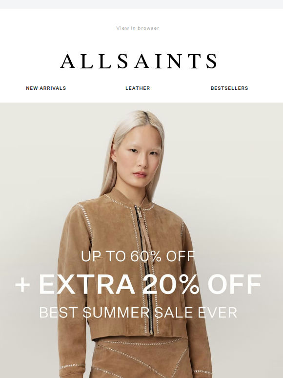 Extra 20% Off Sale: Modern Classics
