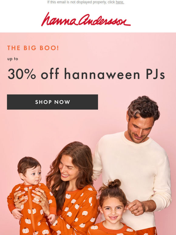 Don’t Miss The Big Boo! Up To 30% Off 👻