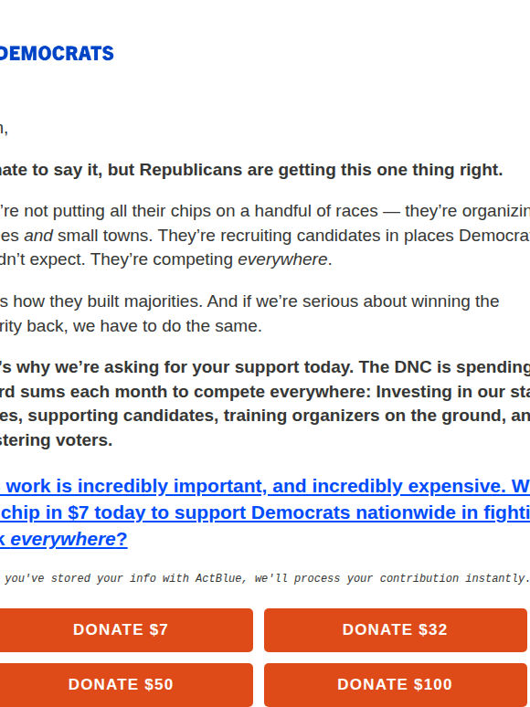 The one thing Republicans are getting right