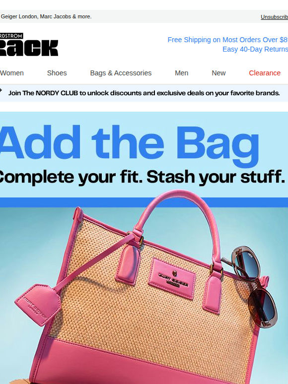 Up to 50% off tote bags