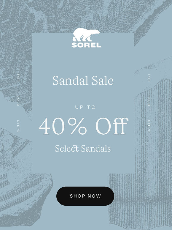 Sandal Sale Stars Here
