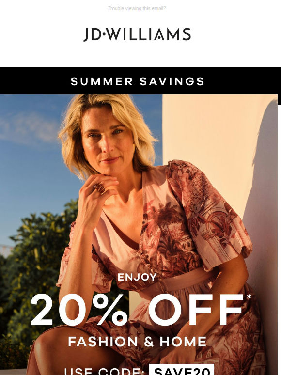 20% off? We thought you'd like that 😏