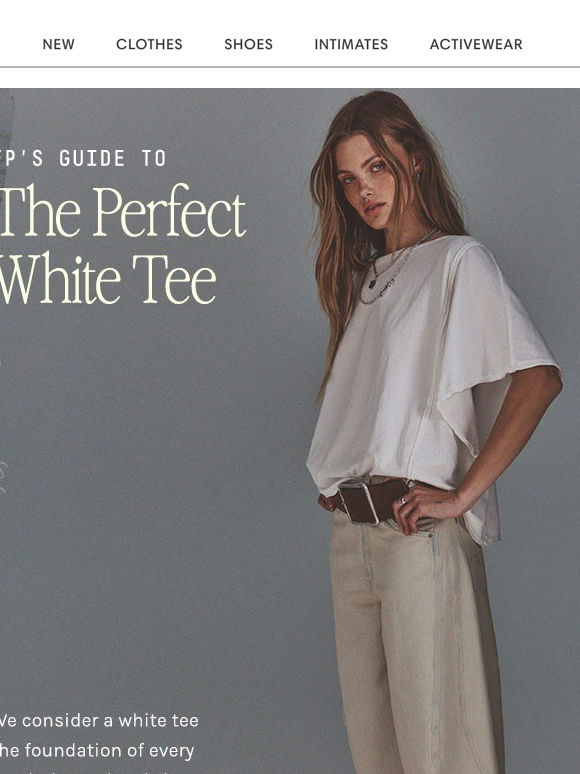 FP’s Guide to The Perfect White Tee