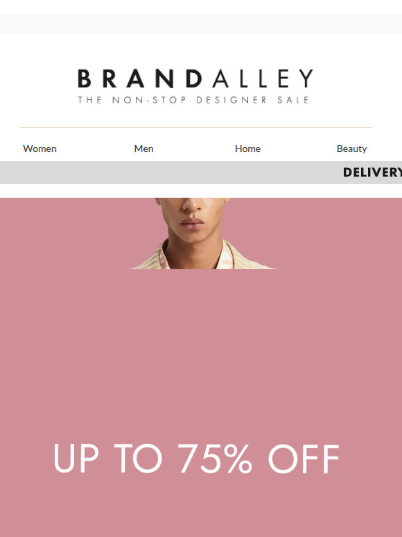 Up to 75% off Brands incl. BOSS, Nike, Off White & more