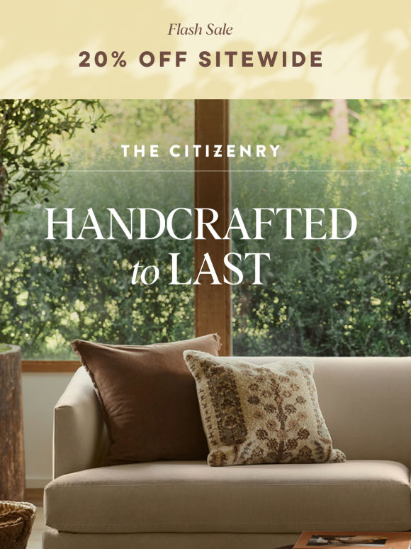 Our sofas are built to last generations