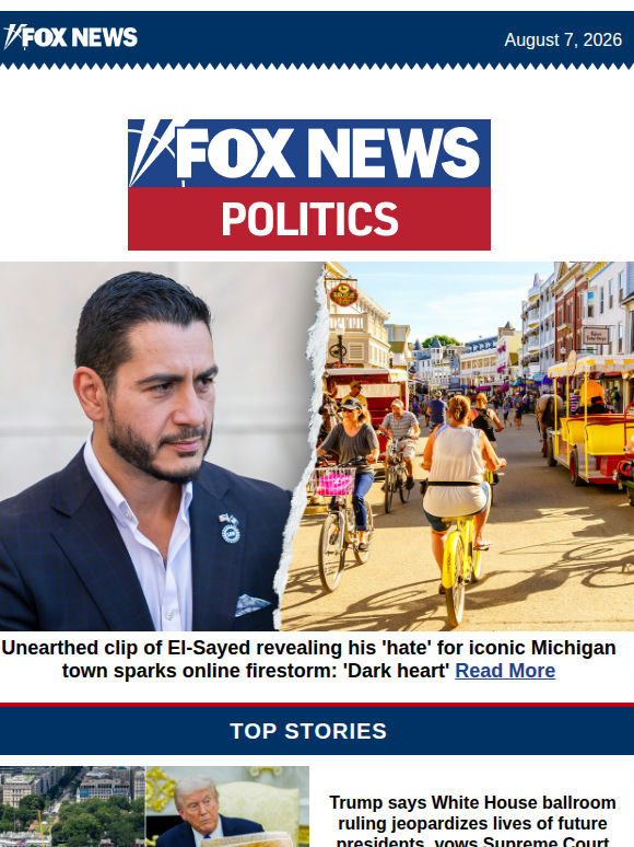 Unearthed clip of El-Sayed revealing his 'hate' for iconic Michigan town sparks online firestorm: 'Dark heart'