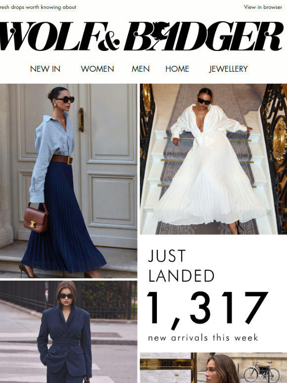 First Look: What's New