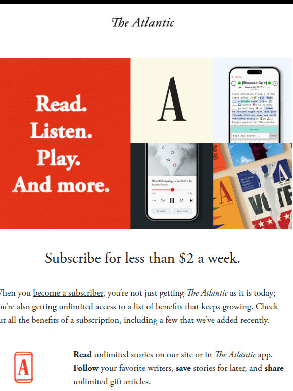 The subscriber benefits you might not know about