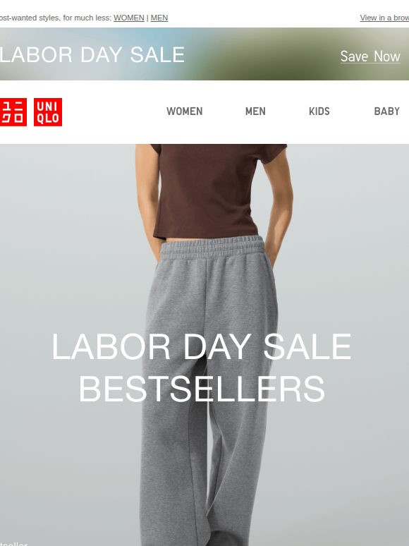 The best of our Labor Day Sale is here