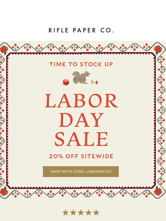 20% Off Customer Favorites 💌