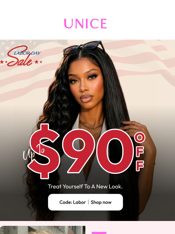 Take up to $90 off and try something new