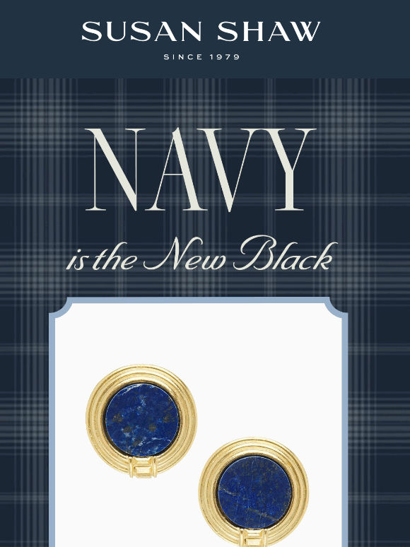 Navy is the New Black