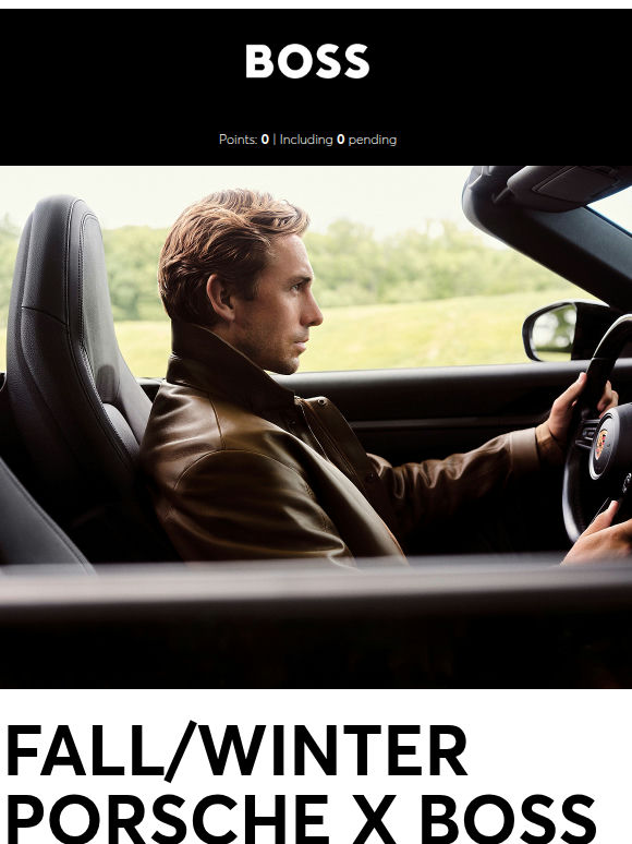 PORSCHE X BOSS COLLECTION