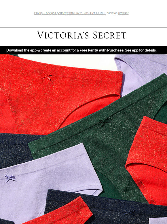 Final Hours: 8/$38 Panties