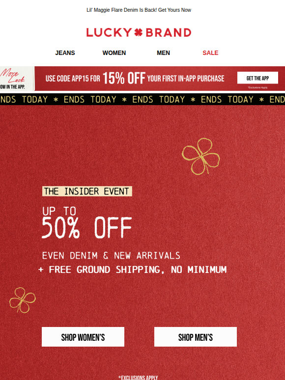FREE Shipping No Minimum Ends Soon