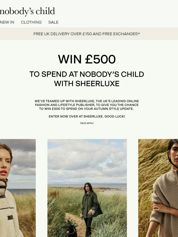 WIN £500 to spend