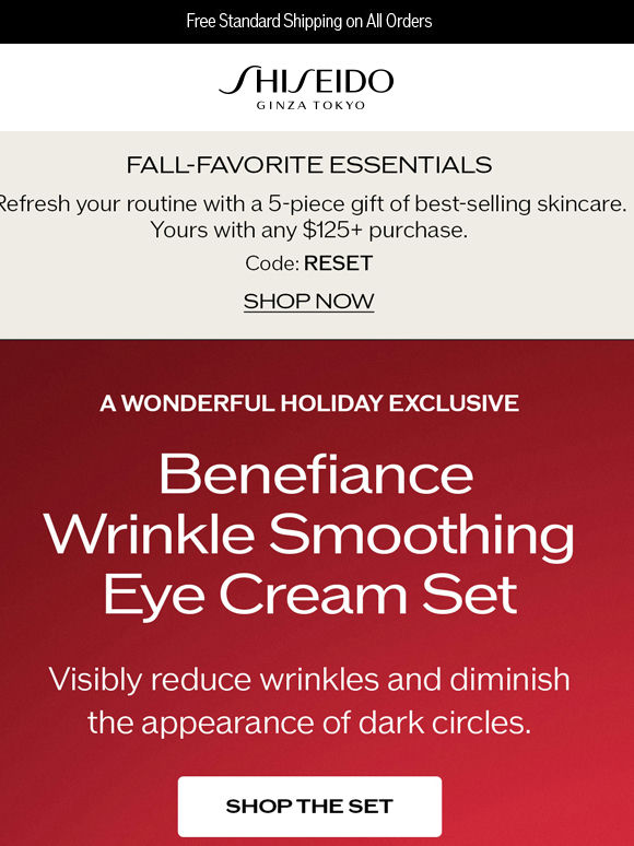The Wrinkle Smoothing Eye Cream Set