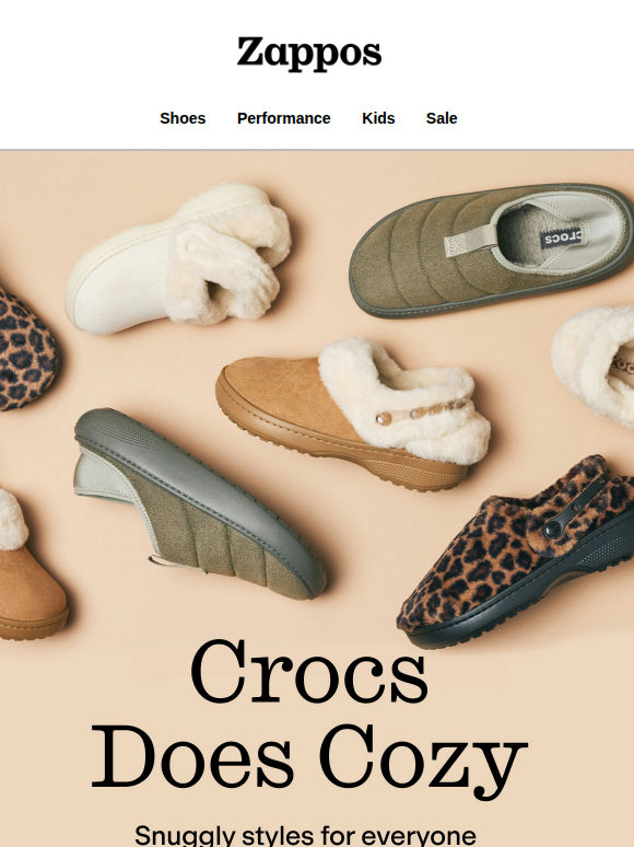 Meet the softer side of Crocs