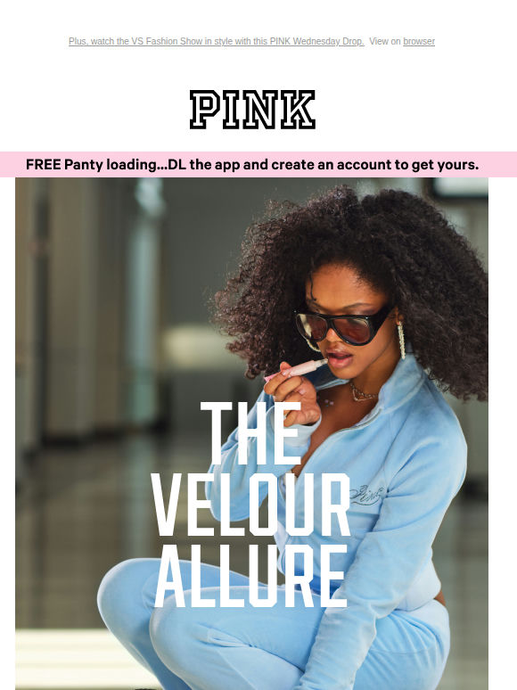 The Velour Allure Is Sooo Back 🎀