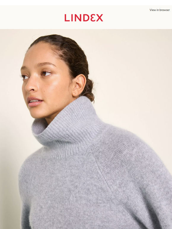 25% off women’s knitwear 🧶