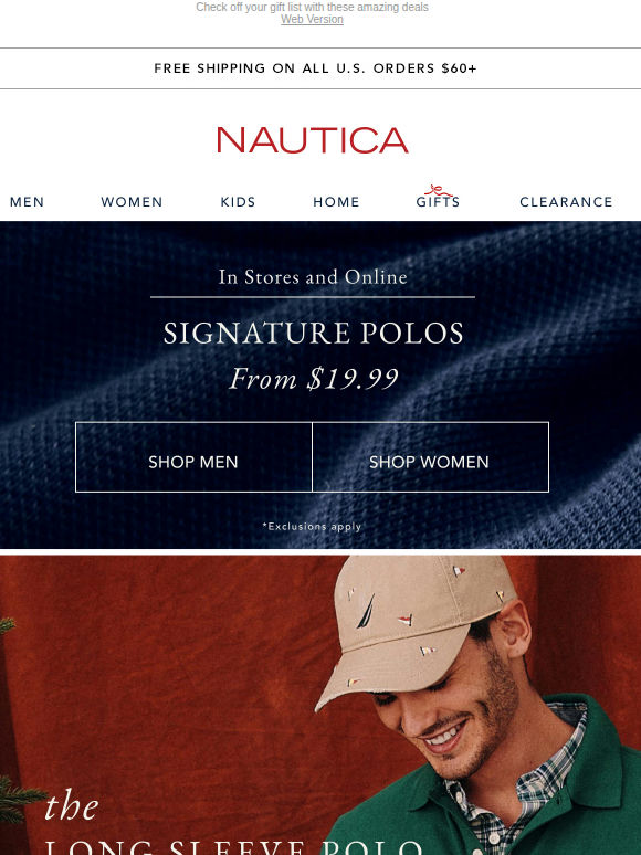 Polos from $19.99 + 50-70% off SITEWIDE!