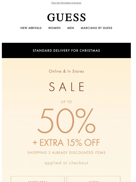 [SALE] Up to 50% off + EXTRA 15%