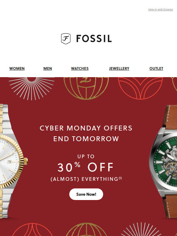 ⌛ Only two days left to save Up to 30% Off