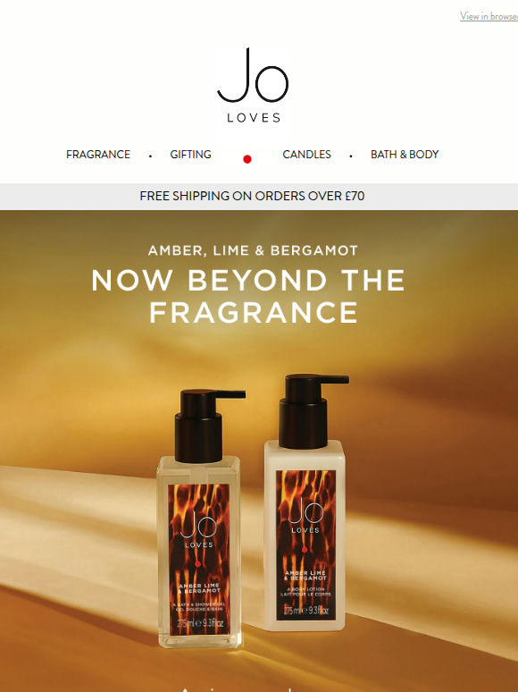 Introducing Amber, Lime & Bergamot for Bath & Body