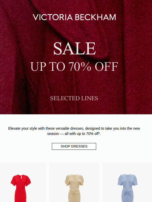 SALE: Dresses, Denim and Jersey