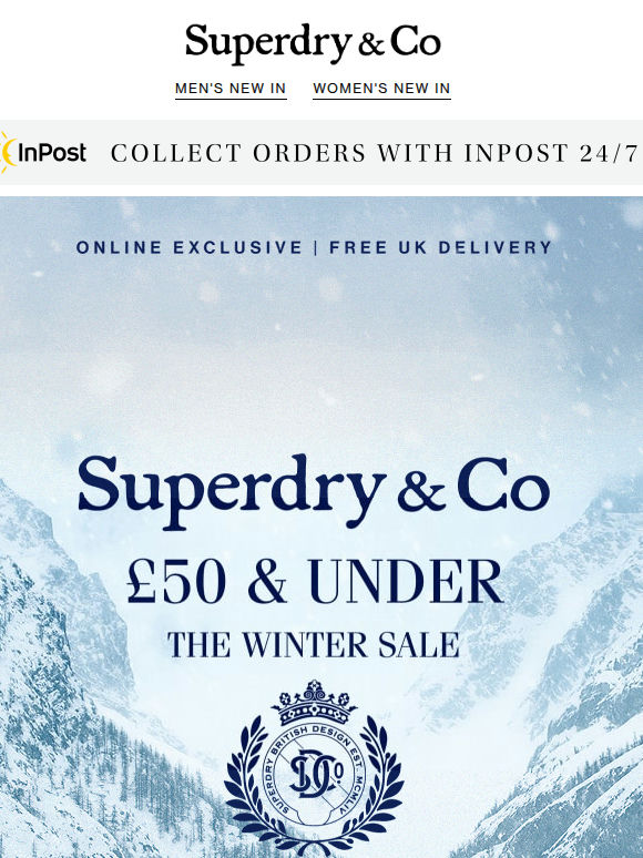 Beat the Big Freeze: £50 & Under Winter Essentials