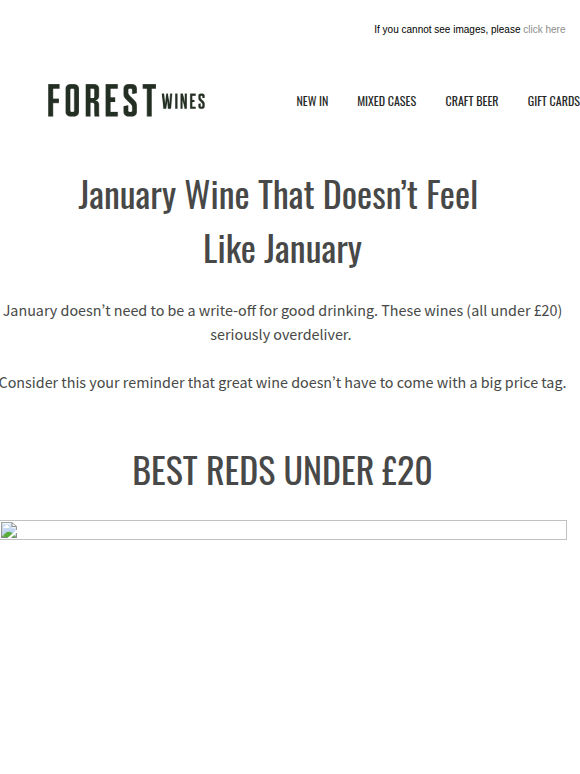 Proof January Wine Can Be Good