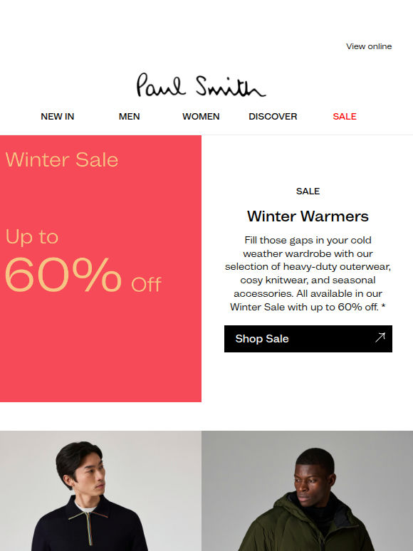 Your Winter Wardrobe On Sale