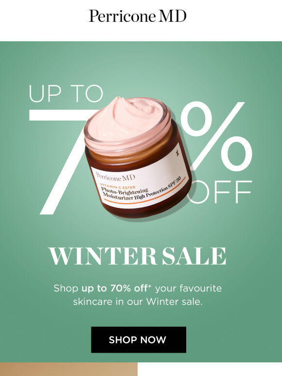 Winter Sale: Up to 70% Off + Extra 10%