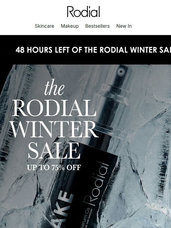 Don't Miss the Final 48 Hours of the Winter Sale: Refresh your routine for less