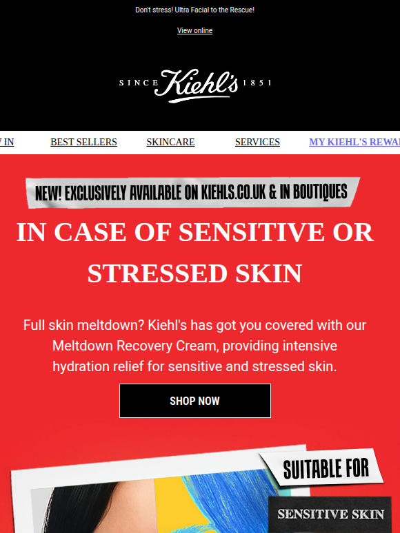 Your skin needs to chill out. Literally.