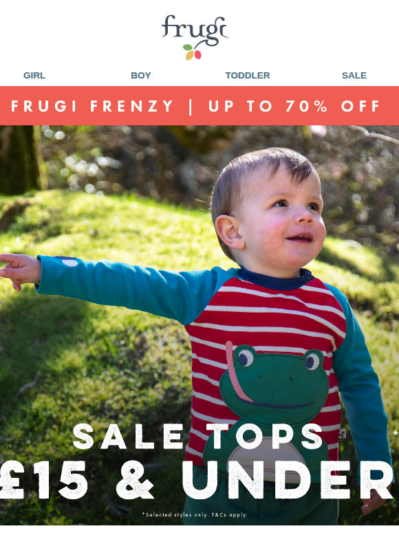 SALE TOPS: £15 and Under!