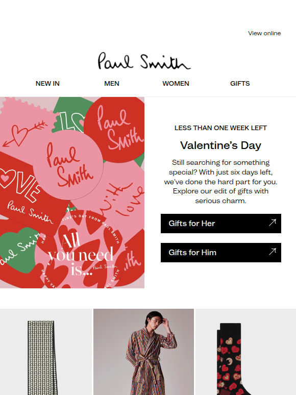 Less than a week to go: Valentine’s Day sorted ❤️