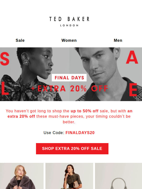Extra 20% Off SALE Must-Haves