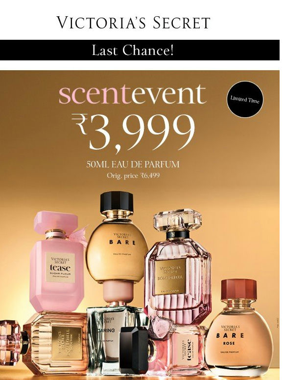 Scent Event Ends Tonight ⏳