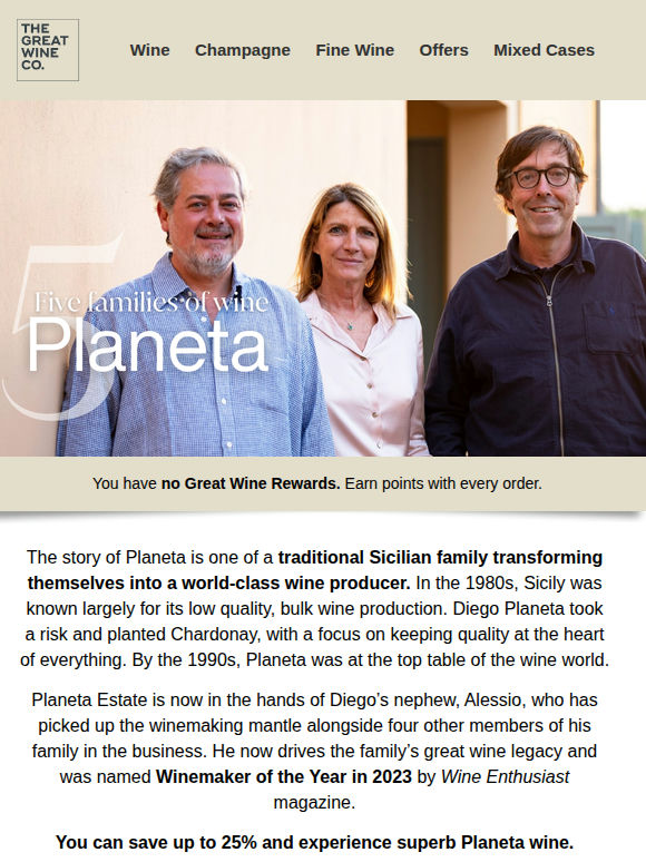 Experience Planeta, a taste of Sicily