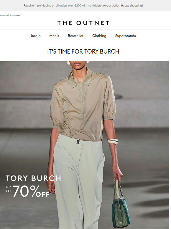 Let's talk new TORY BURCH