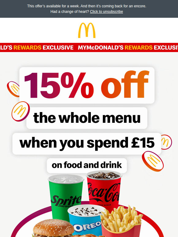 Save on your faves when you join MyMcDonald’s Rewards 
