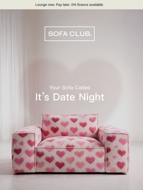 Your Sofa Called. It’s Date Night❣️