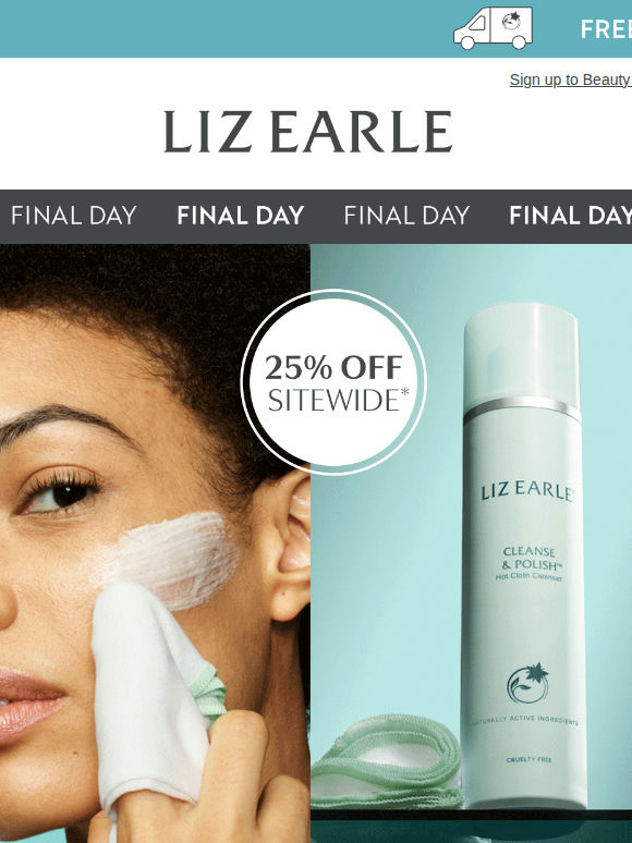 Still thinking about it? 25% off ends tonight