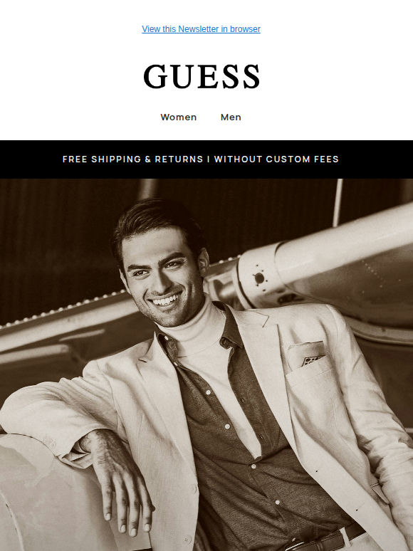 GUESS Iconic | The new Man's fragrance