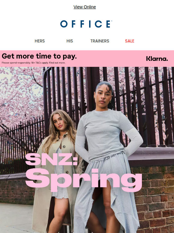 The weather forecast calls for new sandals ☀️