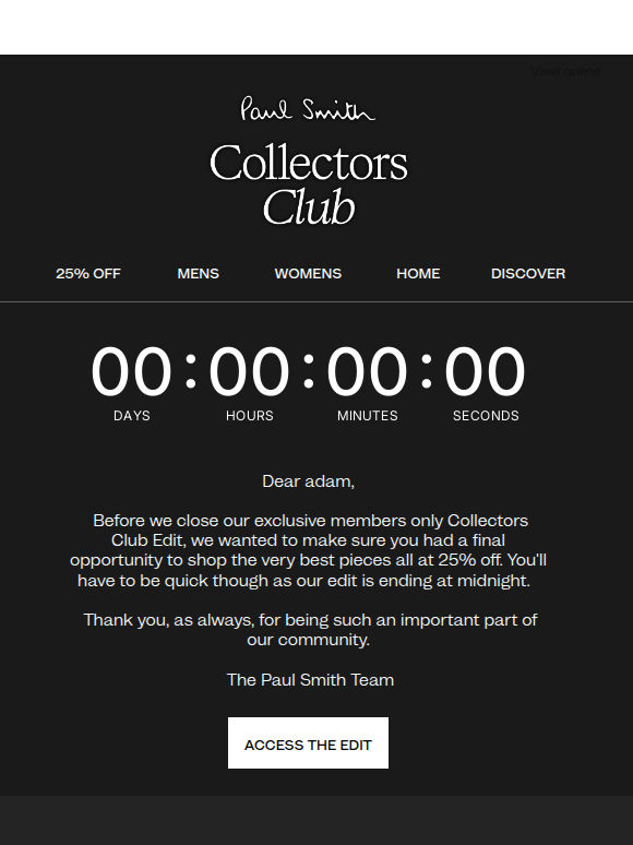 adam, you only have a few hours left