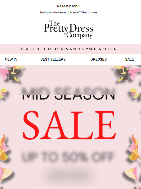 50% Off | Mid Season Sale ✨