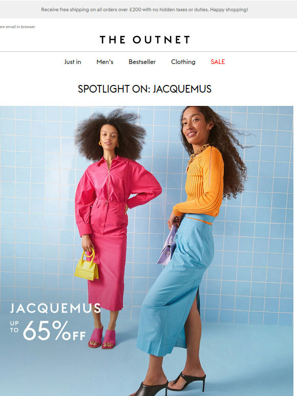 SPOTLIGHT ON: Jacquemus at up to 65% off